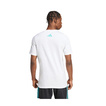 Mercedes AMG F1 2025 Herren T-Shirt Logo Weiß