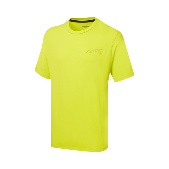 Aston Martin Racing 2026 T-Shirt AMR Logo limonkgelb