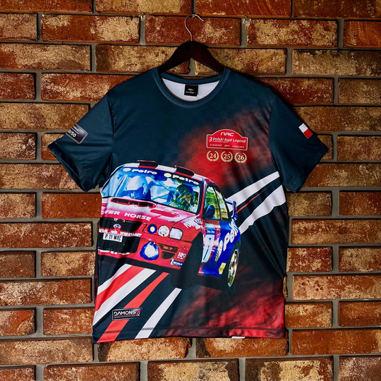 Herren-T-Shirt Kuzi "1999" Impreza WRC 