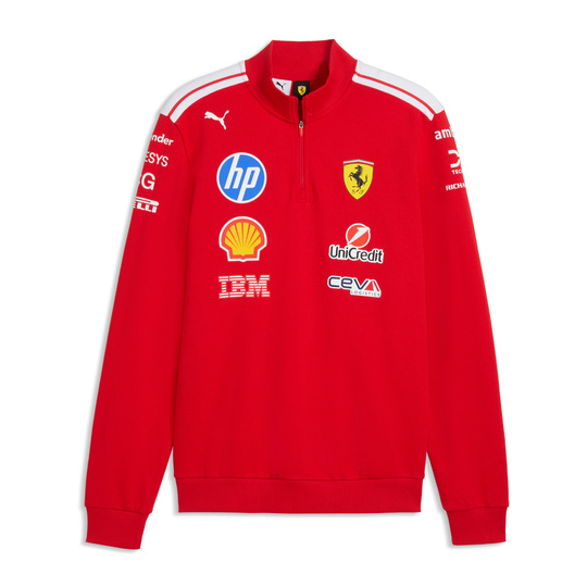 Scuderia Ferrari F1 2026 Team Sweatshirt T7 Half Zip
