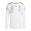 Mercedes AMG F1 Team Langarmshirt weiß