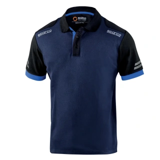 Sparco Poloshirt Tech marineblau