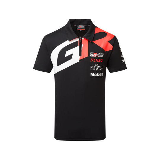 Toyota Gazoo Racing Herren Poloshirt WEC Team schwarz