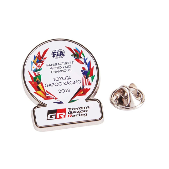 Toyota Gazoo World Rally Team Anstecker WRC Winner