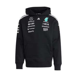 Mercedes AMG F1 2025 Herren Kapuzensweatjacke Team