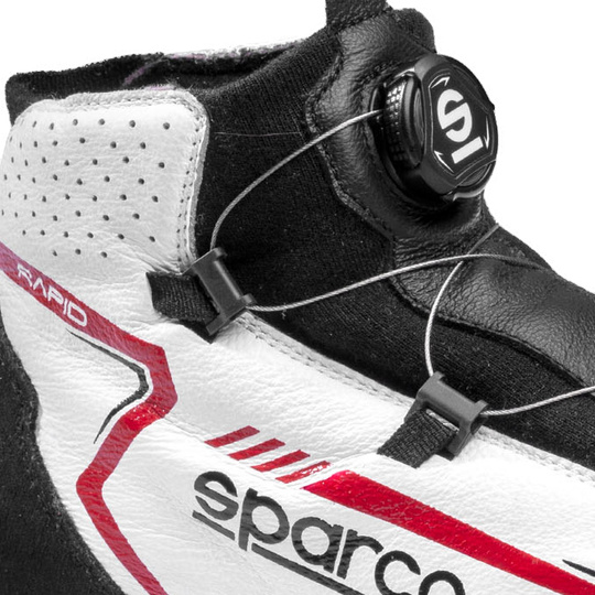 Sparco Schuhe Rapid Rotor weiß (FIA)