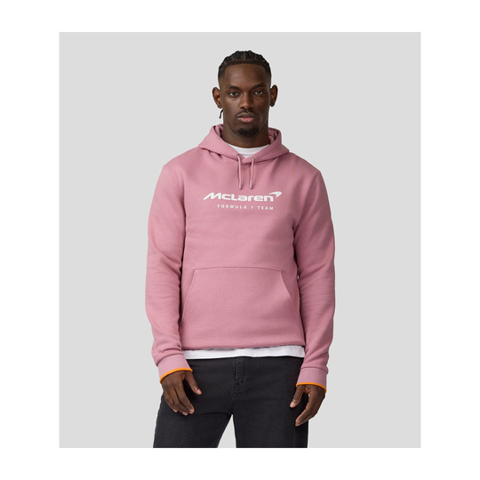 McLaren F1 2025 Herren Kapuzensweatjacke Essentials Pink