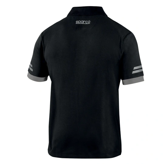 Sparco Poloshirt Tech schwarz