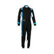 Sparco Kartoverall THUNDER MY20 Schwarz/Blau (mit CIK FIA)