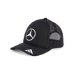 Mercedes AMG F1 2025 Herren Kappe Star Trucker Schwarz