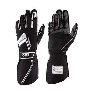 OMP Handschuh TECNICA MY21 Schwarz (FIA)