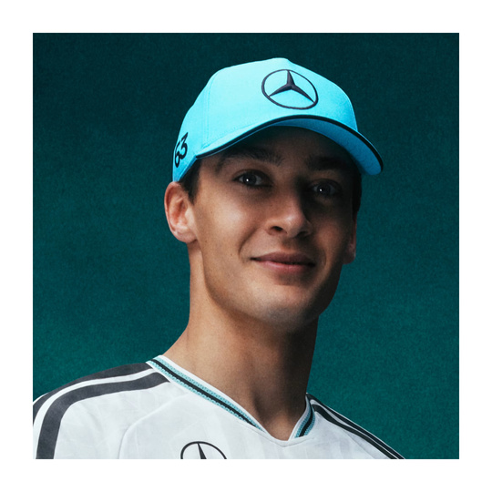 Mercedes AMG F1 2026 George Russell Cap blau