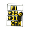 OMP Boxentafel PROFESSIONAL + Set 42 Symbole