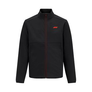 Formula 1 Herren Softshell Jacke Logo Schwarz
