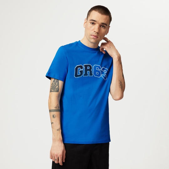 Mercedes AMG F1 George Russell T-Shirt Logo blau