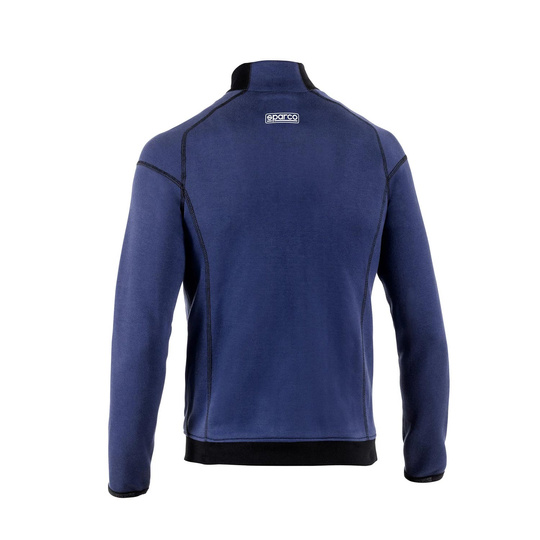 Sparco Herren Sweatjacke Full Zip PRO Marineblau