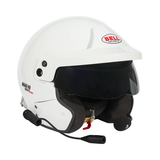 Bell Helm MAG-10 Rally Sport weiß (FIA)