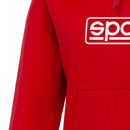 Sparco Damen Kapuzenpullover FRAME rot