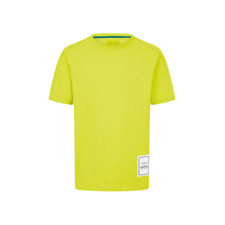 Aston Martin F1 T-Shirt Logo limettengrün