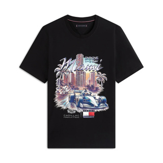 Cadillac F1 2026 T-Shirt Miami Graphic schwarz