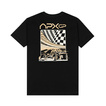 Apex GP 2025 Herren T-shirt Race Ready Schwarz