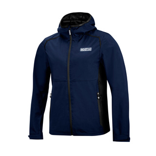 Sparco Regenjacke Wind MY22 marineblau