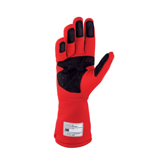 OMP Handschuhe Dijon MY21 rot (FIA)