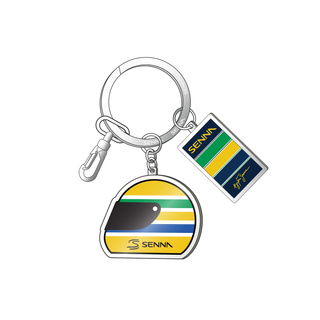 Ayrton Senna Collection 2026 Schlüsselanhänger Helmet