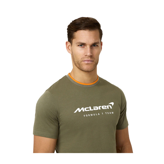 McLaren F1 2025 Herren T-Shirt Essentials Grün