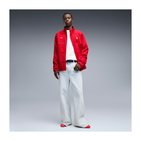 Scuderia Ferrari F1 2026 Softshelljacke Logo rot