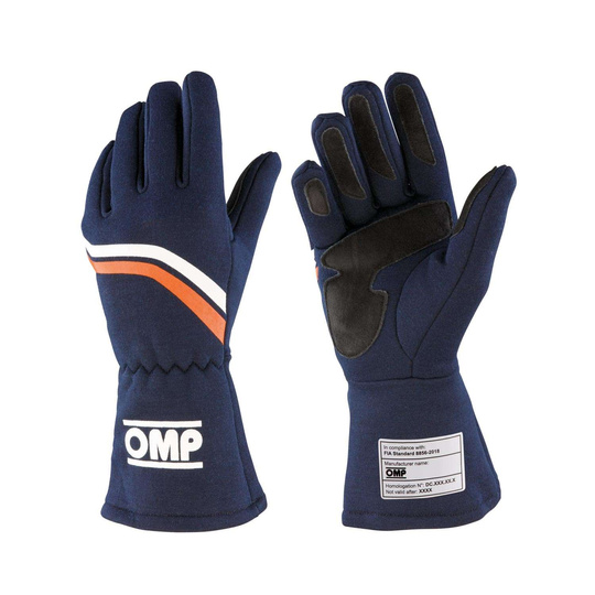 OMP Handschuhe Dijon MY25 marineblau (FIA)