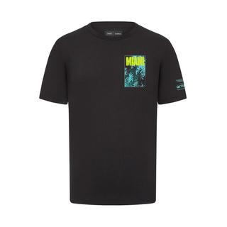 Aston Martin F1 T-Shirt Midnight Miami