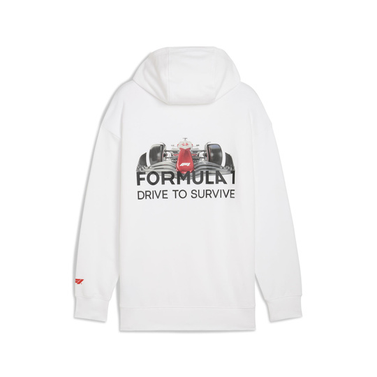 Formula 1 Kapuzenpullover DTS Relaxed weiß