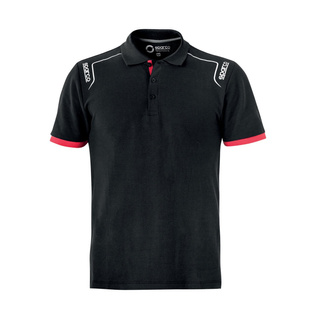 Sparco Poloshirt Portland schwarz