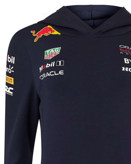 Red Bull Racing 2024 Damen Kapuzensweatjacke Team