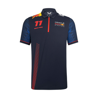 Red Bull Racing Herren Poloshirt Sergio Perez Team