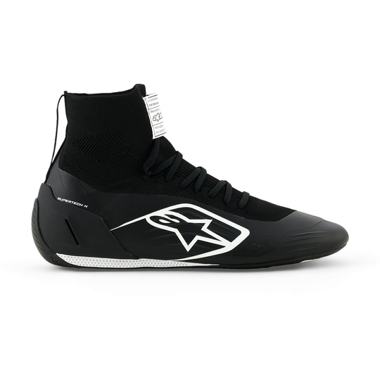 Alpinestars Schuhe Supertech K schwarz (FIA)