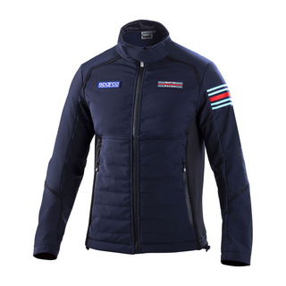 Sparco Herren Softshelljacke Martini Racing Marineblau