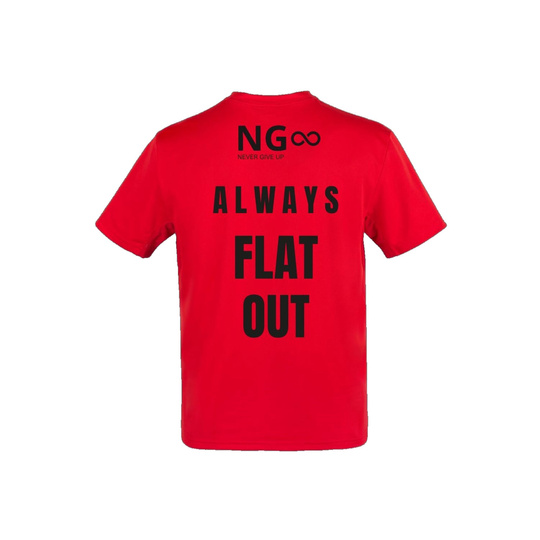 Herren-T-Shirt Rot Kuzi