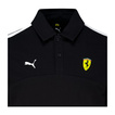 Ferrari F1 2025 Herren Polo Logo Schwarz