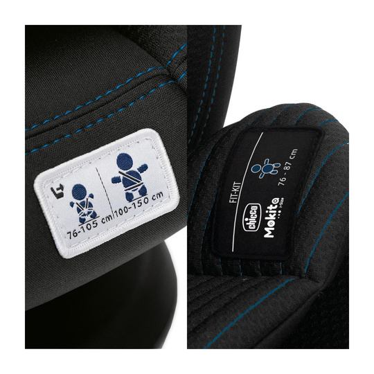 Chicco Kindersitz Mokita I-Size Air Schwarz (9-36 kg)