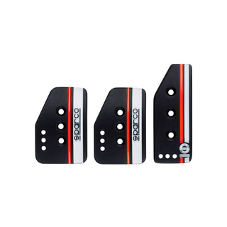 Sparco Pedalklappen Settanta schwarz (standard)