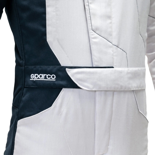 Sparco Rennanzug Sprint Advanced Asymetrical silber (FIA)