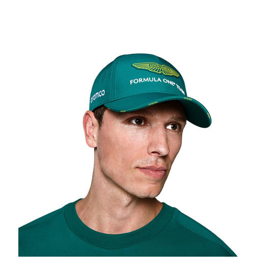Aston Martin F1 2025 Herren Baseballkappe Team Grün