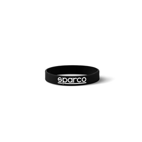 Sparco Silikonarmband LOGO Schwarz