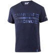 Sparco T-Shirt Martini Racing Big Logo marineblau
