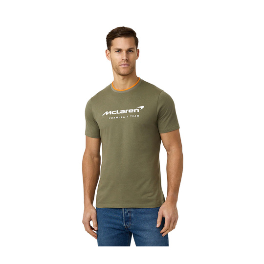 McLaren F1 2025 Herren T-Shirt Essentials Grün