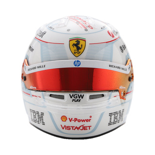Scuderia Ferrari F1 Charles Leclerc Miniaturhelm Monaco GP 1:5