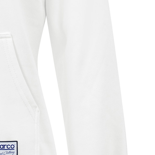 Sparco Damen Kapuzenpullover ORIGINAL weiß