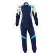OMP Rennoverall FIRST EVO MY25 Marineblau-Weiß (FIA)